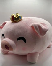 Youtooz Technoblade Soft Pillow Plush Pink Pig with Crown