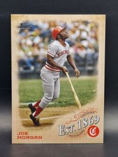 2019 Topps Update Est. 1869 Joe Morgan Cincinnati Reds #EST-6
