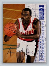 1994-95 Collector's Choice Silver Signature #393 Aaron McKie Trail Blazers