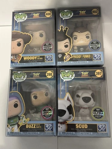 Toy Story Digital Funko Pop! 4-Piece Set – Legendary/ Royalty /Ultra –LE Counts