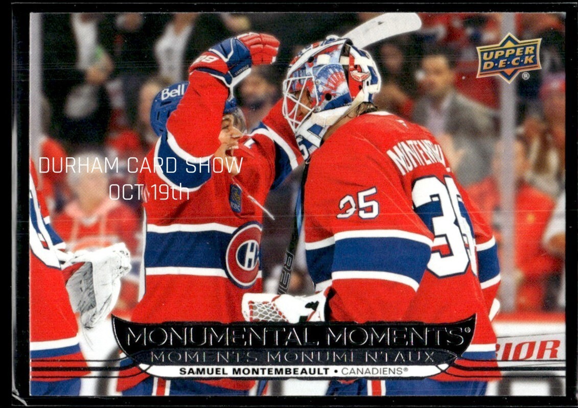 🔥2025-26 UD TIM HORTONS MONUMENTAL MOMENTS INSERT CARDS U PICK