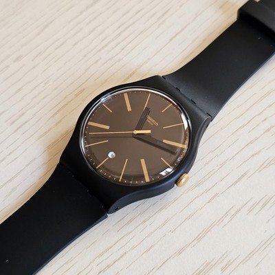 Swatch - SO29B403 - A Dash Of Yellow - NEU - UNGETRAGEN