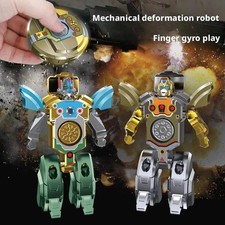 Mechanical Deformed Robot Fidget Toys Hand Spinner Gyro Kids Creative Toys Gifts