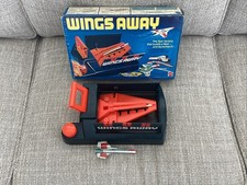 Wings Away Flyer / Plane Launcher Mattel 1980 Vintage