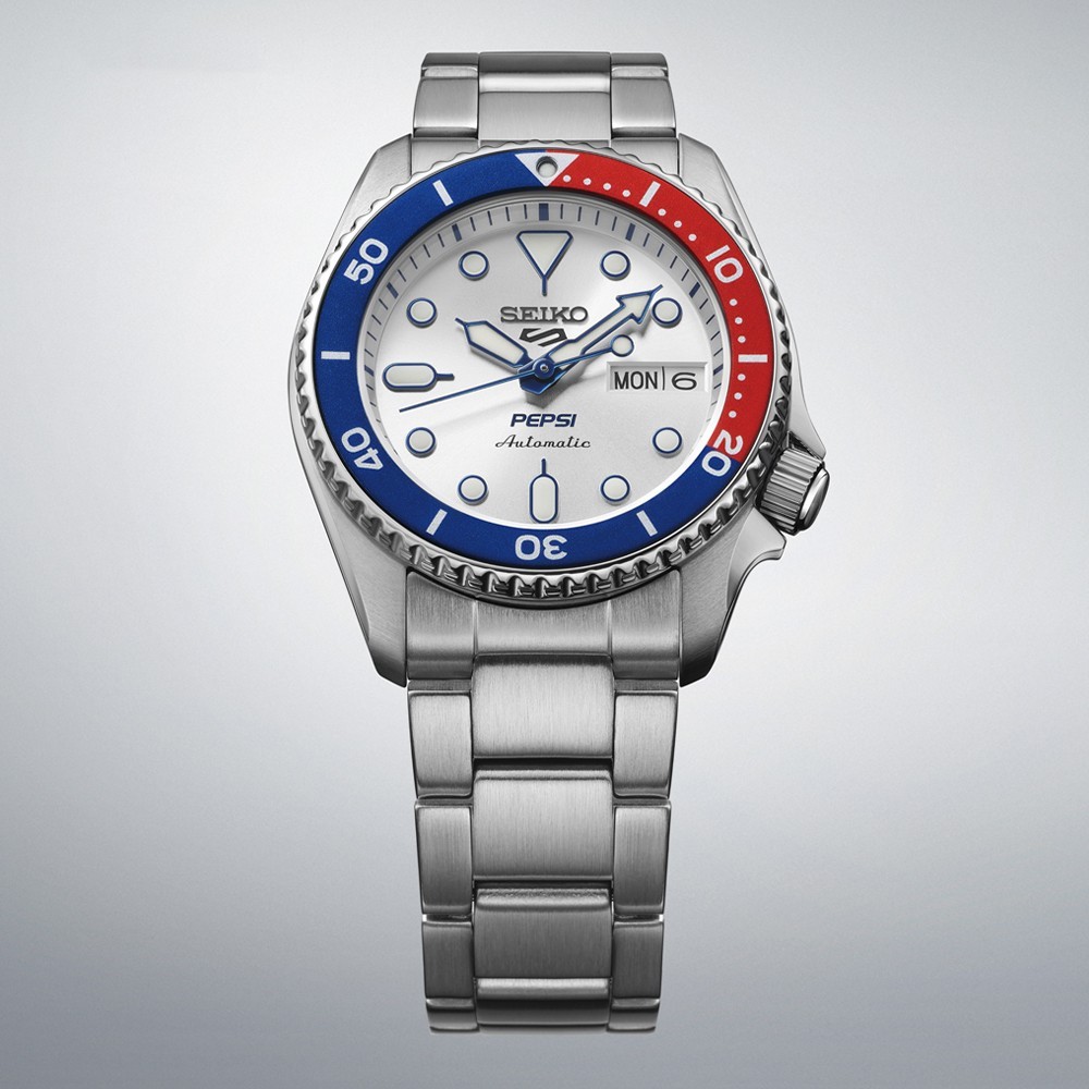 Seiko 5 Sports x PEPSI SRPL99K Limited Edition 7000pcs. | eBay
