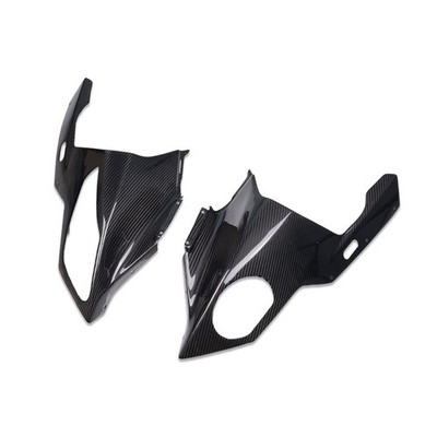 FTD 2009-2014 BMW S1000RR Carbon Fiber Upper Front Nose Headlight Cover Fairing