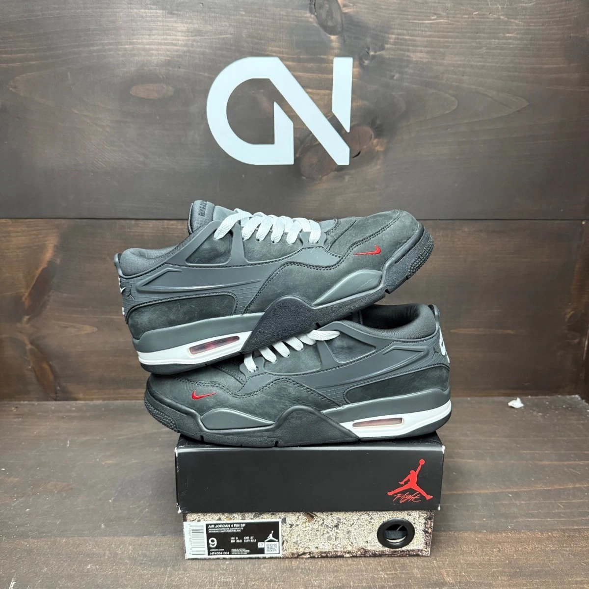 Nigel Sylvester x Air Jordan 4 RM SP Driveway Grey for Sale