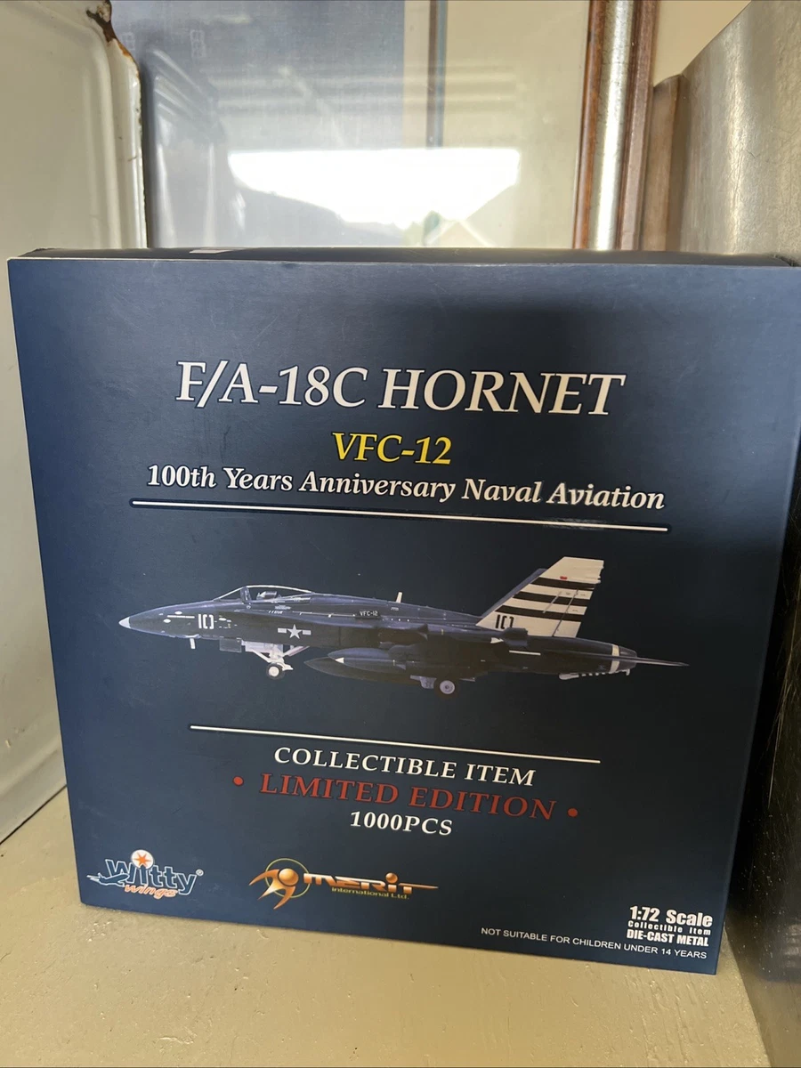 Witty Wings 1:72 F/A-18C Hornet VFC-12 Navy Aviation 100th