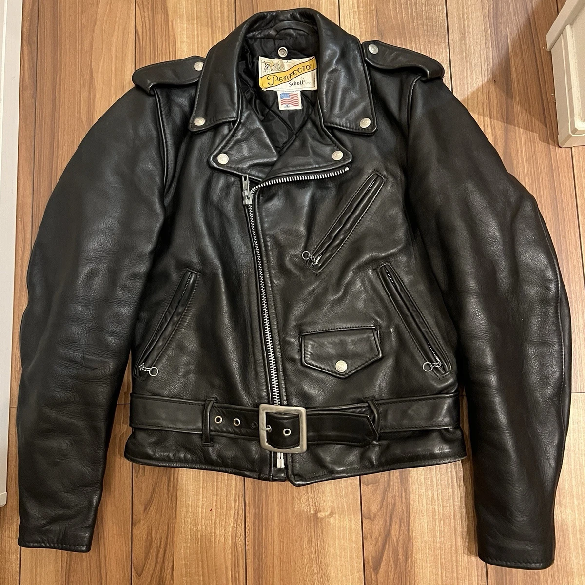 Preços baixos em Jaquetas de Moto SCHOTT para Homens | eBay