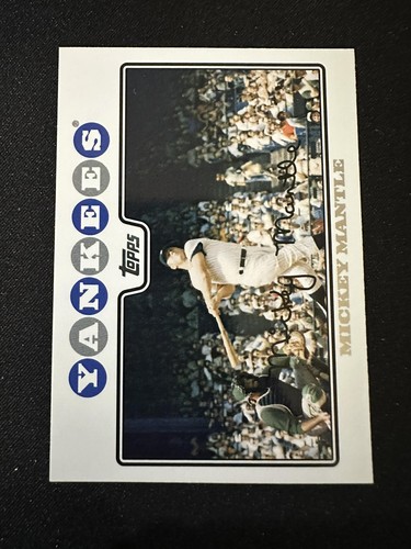 Mickey Mantle #7 2008 Topps card
