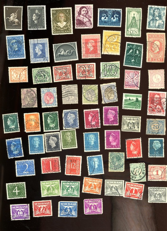 stamps-Netherlands-lot of about 65-lot # 88