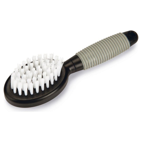 Beeztees Nager PflegebüRste 14Cm Schwarz/Grau FüR Kurzes & Langes Fell-image