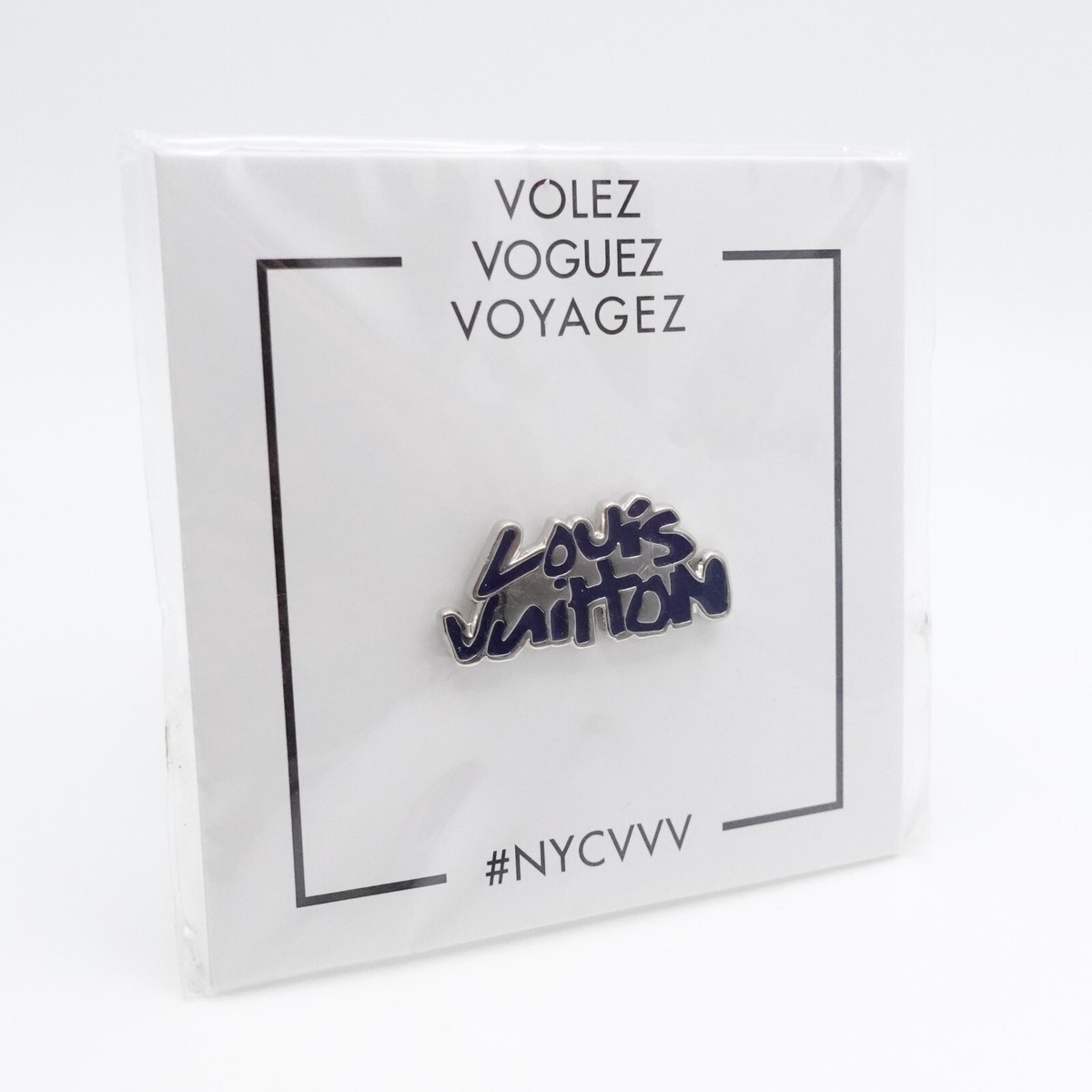 Louis Vuitton Pintrilll NYCVVV Stephen Sprouse Graffiti Lapel Pin