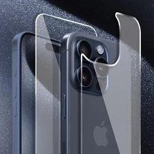 Front+Back Full Body Tempered Glass Screen Protector For iPhone 15 Pro Max Plus