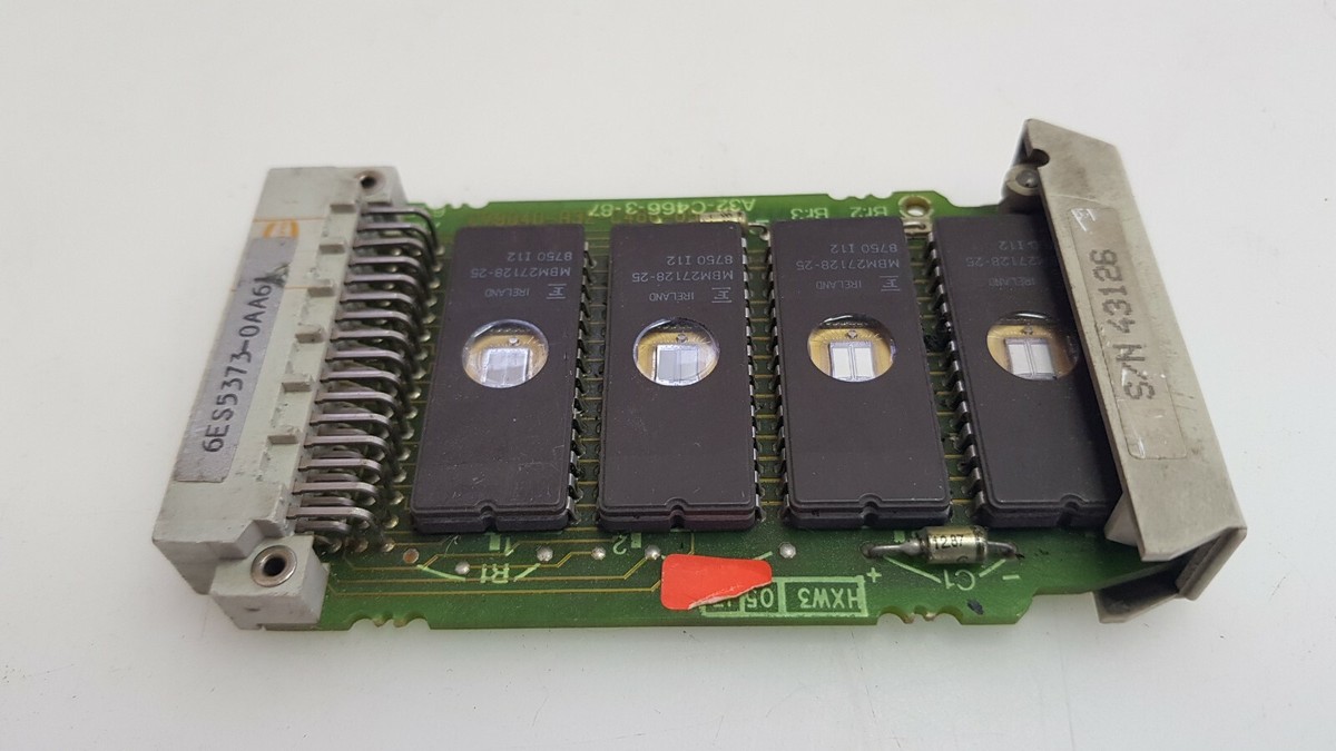 Siemens Simatic S5 6ES5373-0AA61 Eprom Memory Submodule | eBay