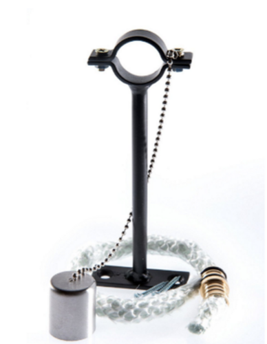 Outdoor Wine Bottle Bracket with fibreglass Wick brass Head For Kerosene & oil  - Picture 2 of 7