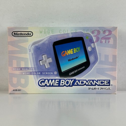 Nintendo Game Boy Advance Milky Blue AGB-001 Console NTSC-J - Imagen 8 de 9