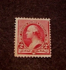 US Stamp Scott#  219D Washington 1890-93  MNG L90