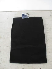 Unisex West Loop Black Fleece Scarf 11" x 56"