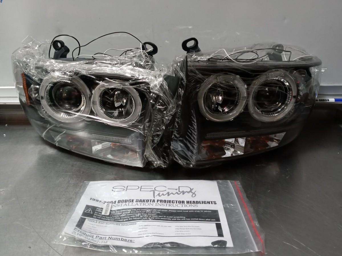 Junyan Headlights for Dodge DAKOTA (97-04) HU616-02-U-01 SET Junyan Headlights for Dodge DAKOTA (97-04) HU616-02-U-01 SET
