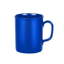 Plastic Mug 275ml UK Made Ceramic Looking 6 Colours in Multipacks