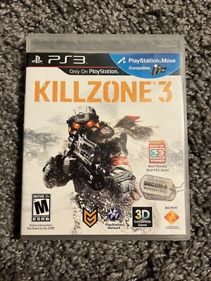 Killzone 3 MINT DISC Sony PlayStation 3 PS3 SIE Interactive Entertainment PSN