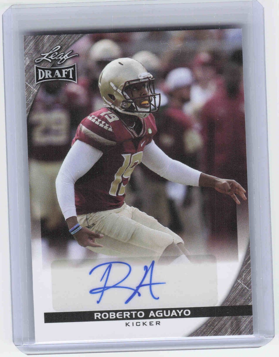 2016 Leaf Draft #A-RAI Roberto Aguayo Auto