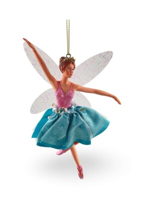  Goodwill  Ballerina Engel Elfe Fee blau Weihnachtsschmuck Christbaumschmuck