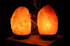 Set of 2 Himalayan Salt Lamp, Salt Lamp, 5-6 ...