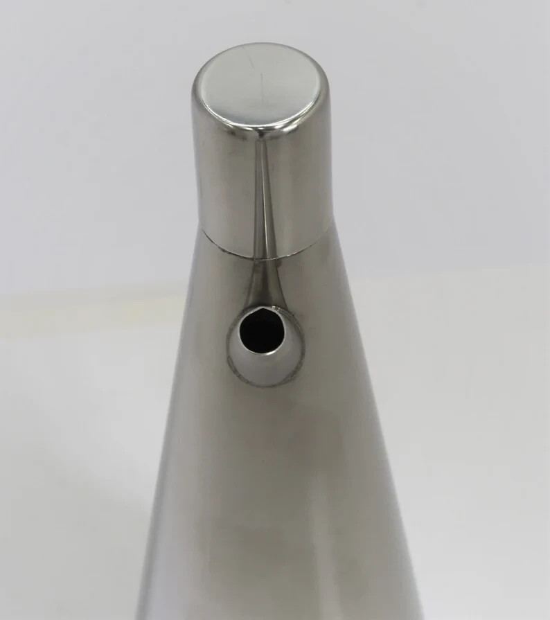Oliera in Acciaio Inox Elegance 0,5L | Dosatore Olio Salvagoccia Professionale - 2