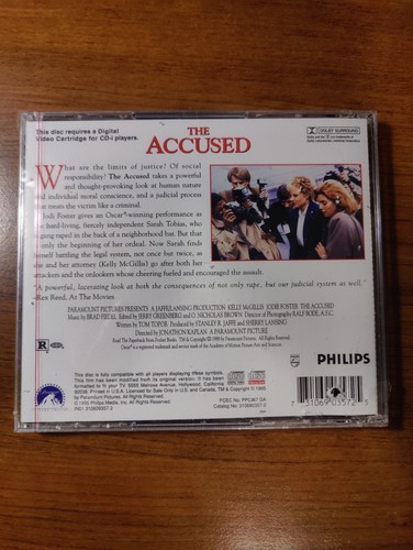 The Accused Philips CD-i Movie BRAND NEW Video CD - Picture 2 of 2