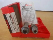 HORNADY Custom-Grade F.L. 2 Die Set 222 Remington ~Seating & Sizing Die # 544224
