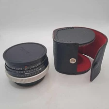 Soligor Auto Tele Converter 2X To Fit Canon FD Lens with Case Made In Japan