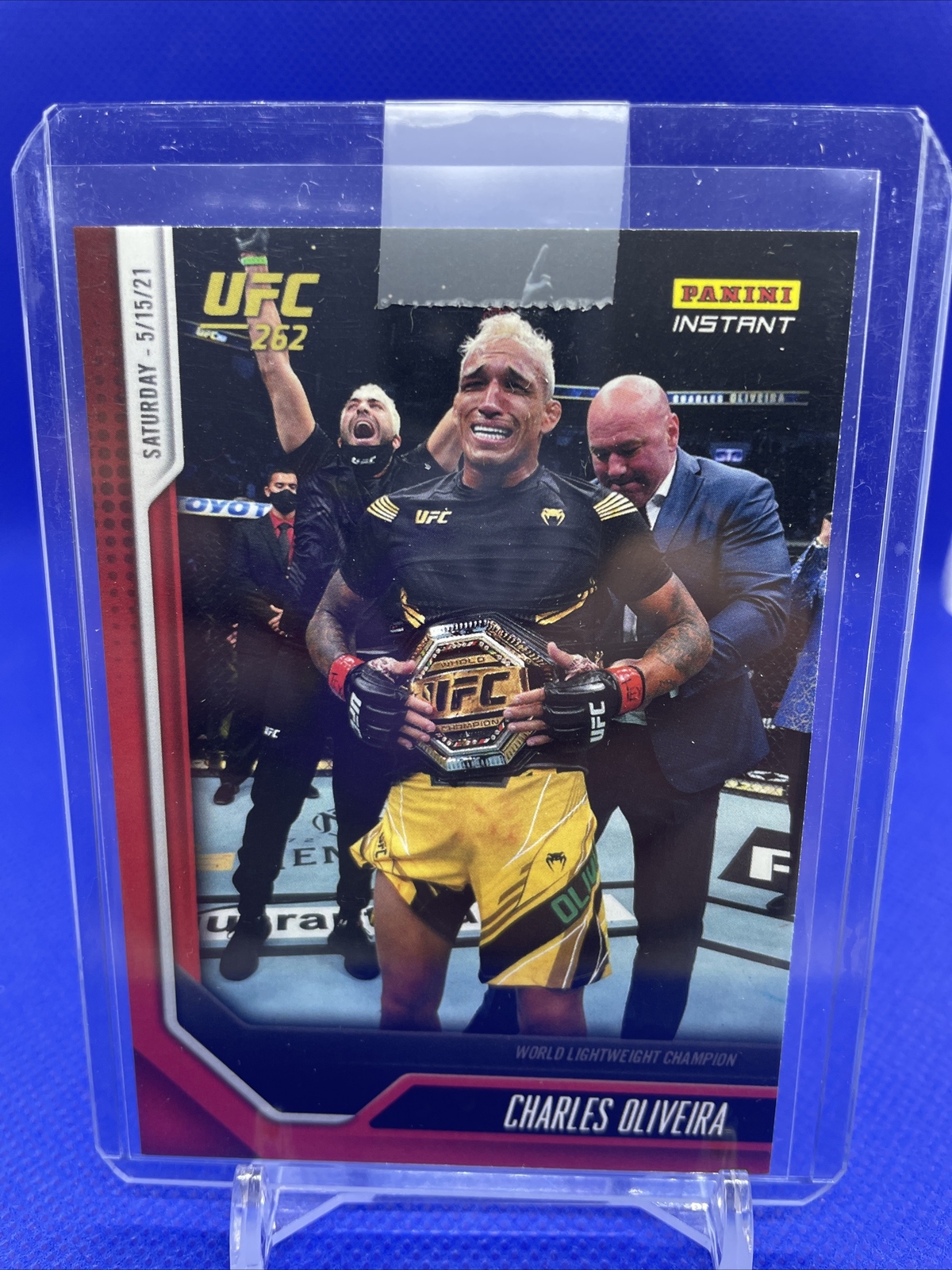 Charles Oliveira #14 Ufc Cards 2021 Panini Instant UFC trading card — raw and PSA graded price guide