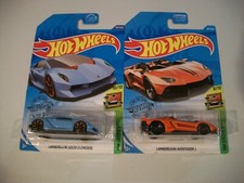 Hot Wheels HW Exotics LAMBORGHINI AVENTADOR J LAMBORGHINI SESTO ELEMENTO 1:64