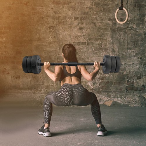UK 20Kg Dumbells Pair of Gym Weights Barbell/Dumbbell Body Building Free Weight - Picture 3 of 12