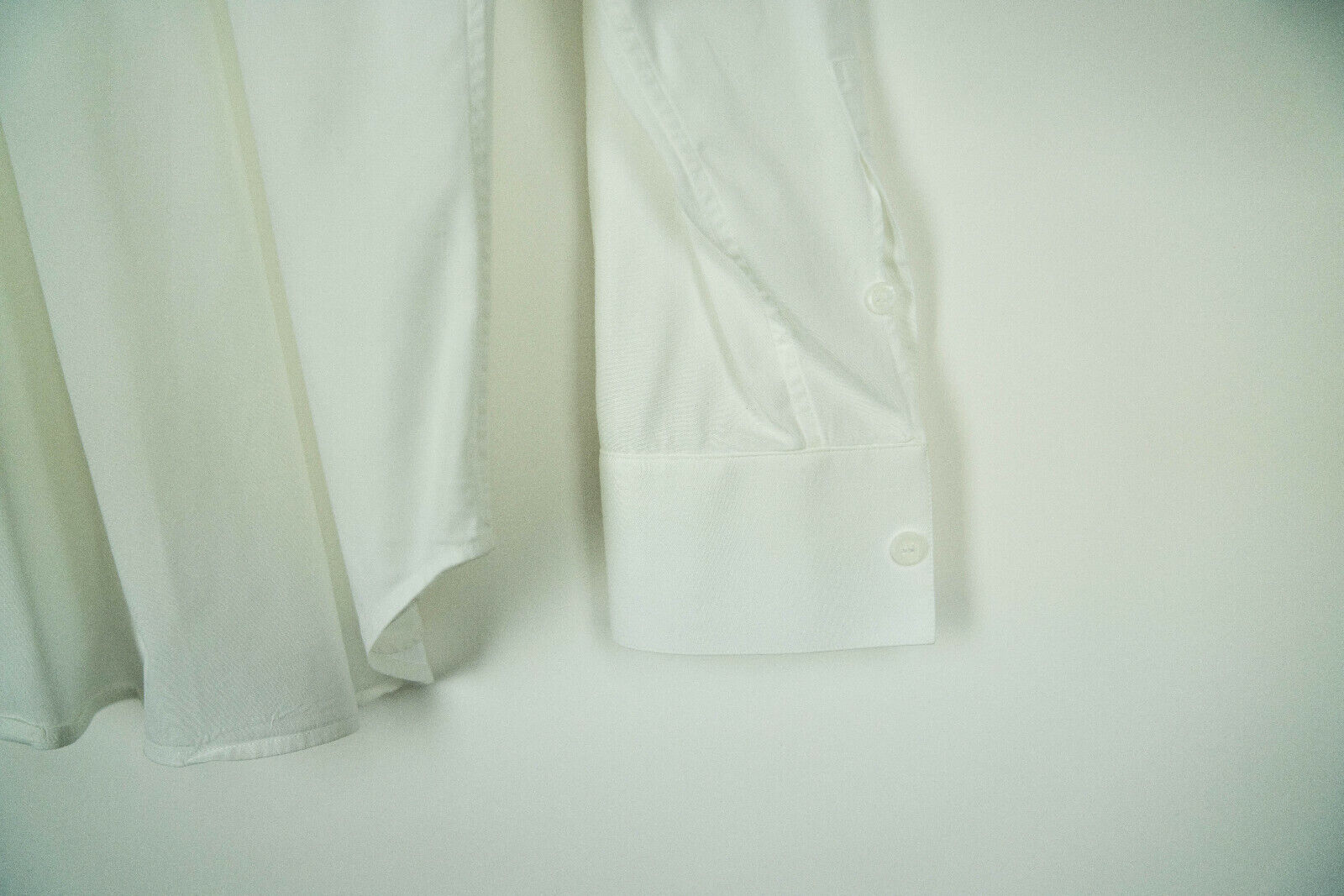 DIOR HOMME Men's White Dress Shirt Collar Solid 38 39 40 Hedi Slimane