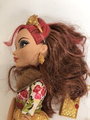 Ever After High Rosabella Beauty Doll With Accessories EUC / HTF