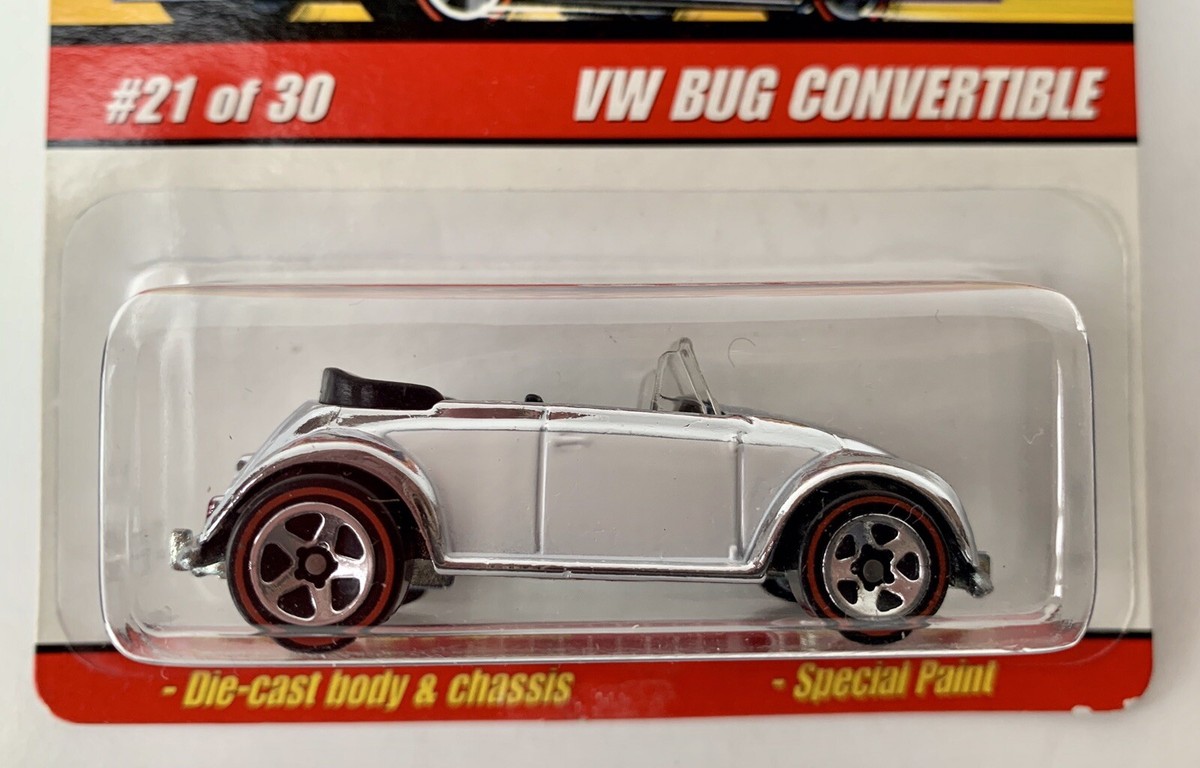 Hot Wheels Classics Series 2 VW Bug Convertible #21/30 White