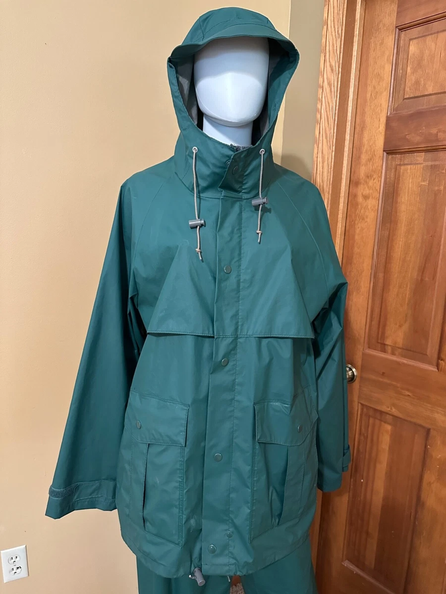 Pro-Rainer Rain Suit, Green, Men's Large | eBay