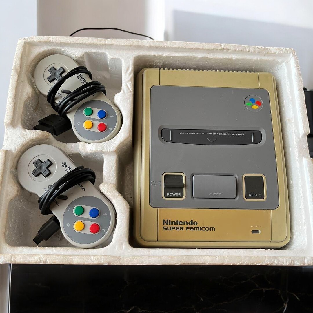 Nintendo Super Famicom Game Console SHVC-001 SET Famicon Tested