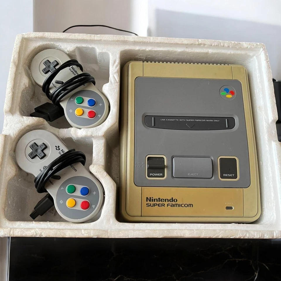 Nintendo Super Famicom Game Console SHVC-001 SET Famicon Tested Working NTSC-J - Image 4 of 4