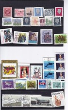 Kanada Briefmarken Lot gestempelt und postfrisch