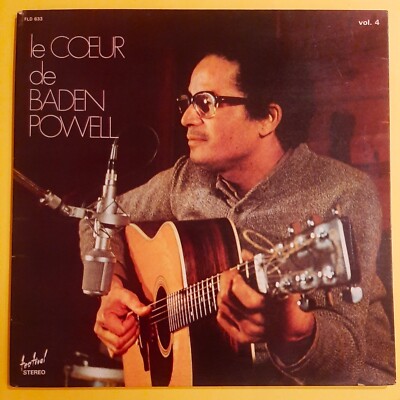 Vinyl LP BADEN POWEL Le Coeur de Baden Powel Gitarre Vol. 4 1974 FLD 633