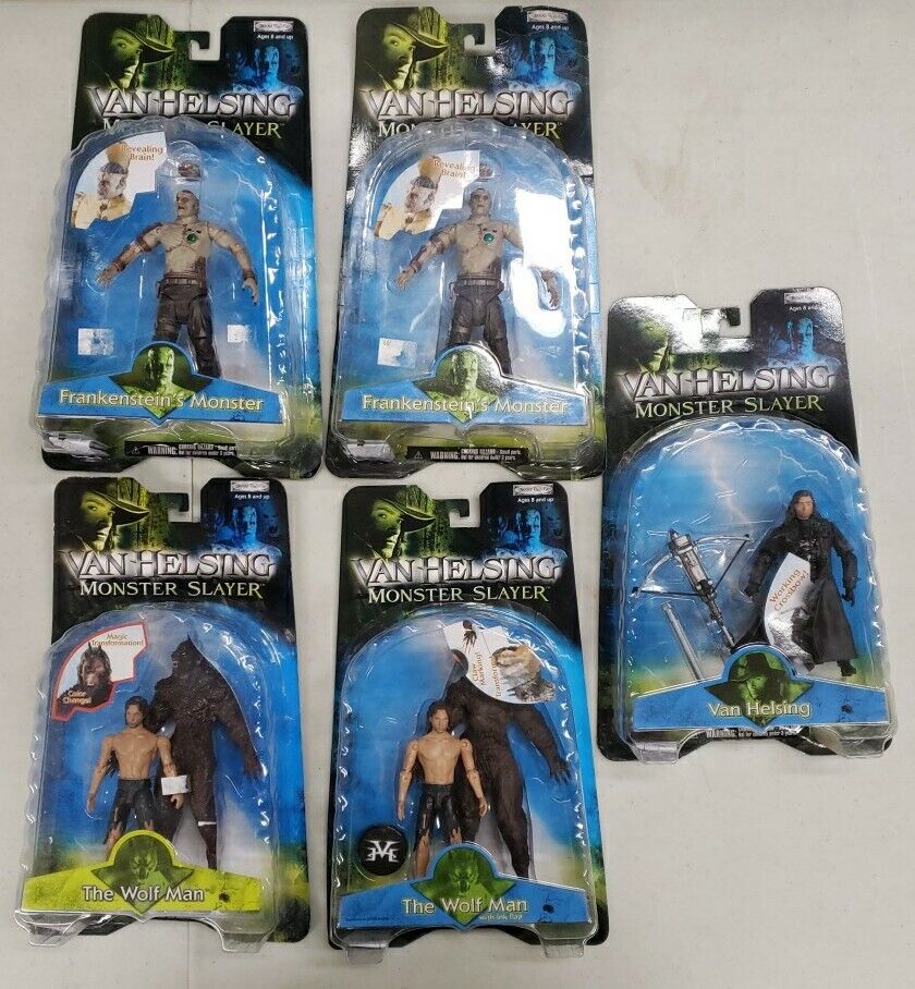 Van Helsing Jakks Pacific 5x Figure Lot Dracula Helsing Wolf Van Helsing Jakks Pacific 5x Figure Lot Dracula Helsing Wolf