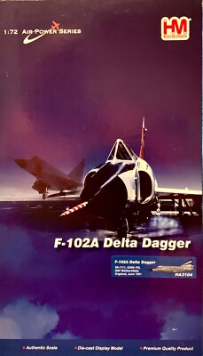 F-102A Delta Dagger - USAF 525th FIS, (England 1961) - Hobby Master - 1:72 Scale
