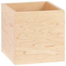 Cal-Mil Blonde 6" x 6" x 6" Maple Wood Merchandiser Box WS-21122313671