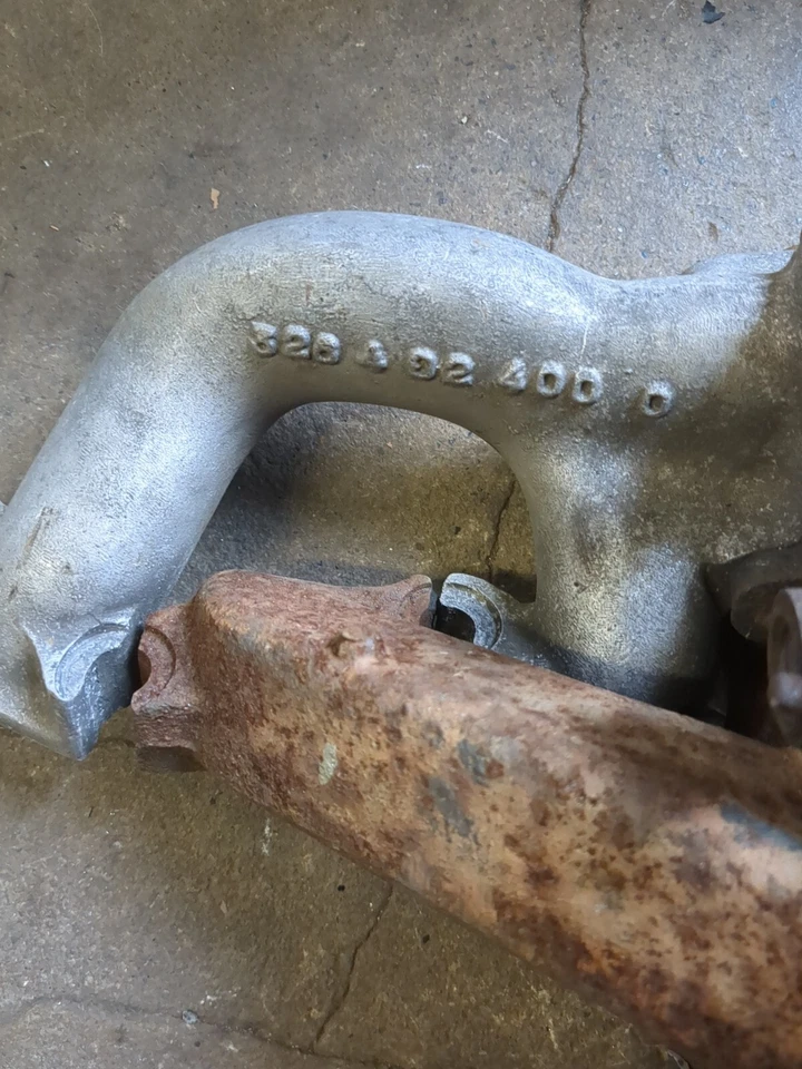 Colector de admisión de escape motor BMW 315 319 326 ROADSTER 1934 1935 1936 34 35 36 Foto 2 de 4