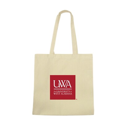 University of West Alabama Tigers UWA Institutional NCAA Team Tote Bag