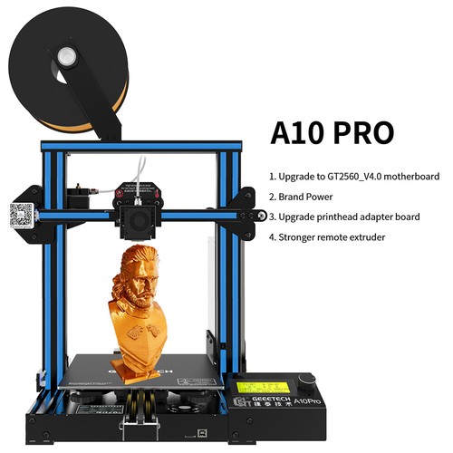 Imprimante 3D A10 Pro GEEETECH 220*220*260mm GT2560 4.1B d'occasion - Photo 2/9